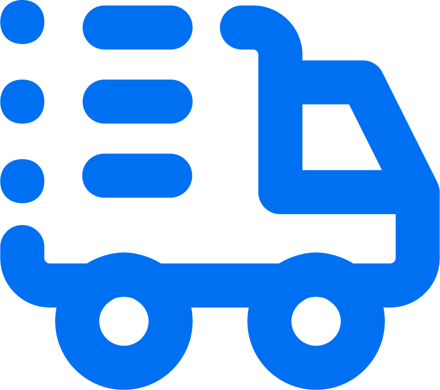 truck blue icon