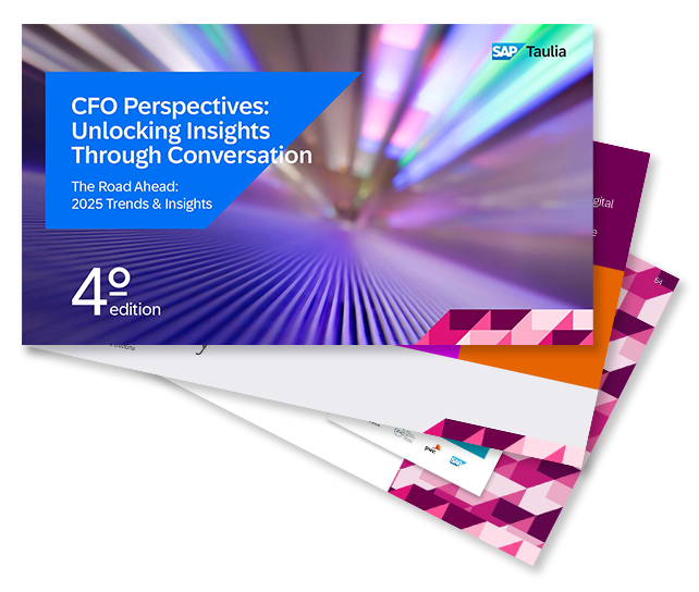 cfo perspectives - The Road Ahead 2025 Trends & Insights report fan image