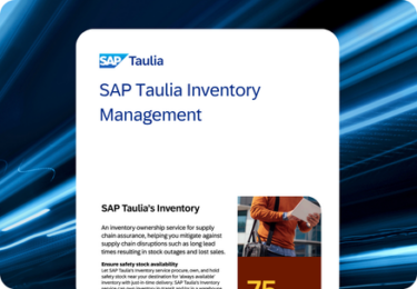 SAP Taulia Inventory Management featured image