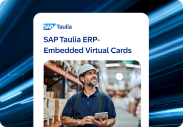 sap taulia erp-embedded virtual cards datasheet thumbnail