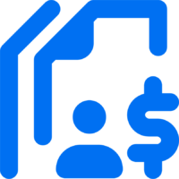 my sales order blue icon