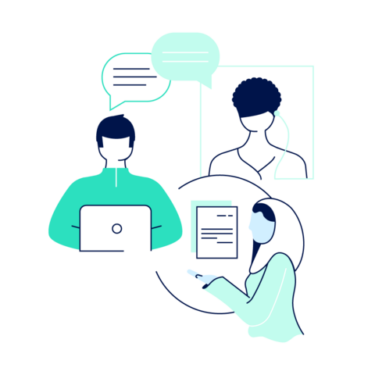 authentication process illustration