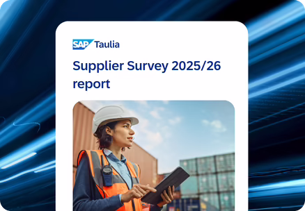 Supplier Survey 2025/26 report