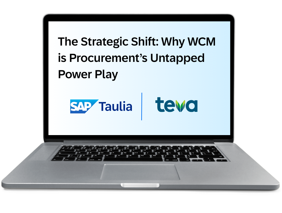 The Strategic Shift Why WCM is Procurement’s Untapped Power Play laptop image